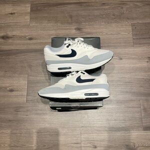 Nike Air Max Original - Grey/White/Navy - Mens Sz 11
